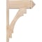 Ekena Millwork Merced Smooth Arts and Crafts Outlooker, Douglas Fir, 7 1/2"W x 20"D x 28"H OUT08X20X28MRC03SDF - alternate 4